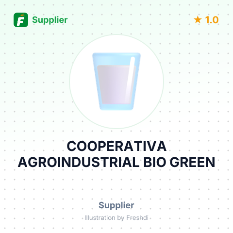 COOPERATIVA AGROINDUSTRIAL BIO GREEN – summary card, no photo uploaded yet