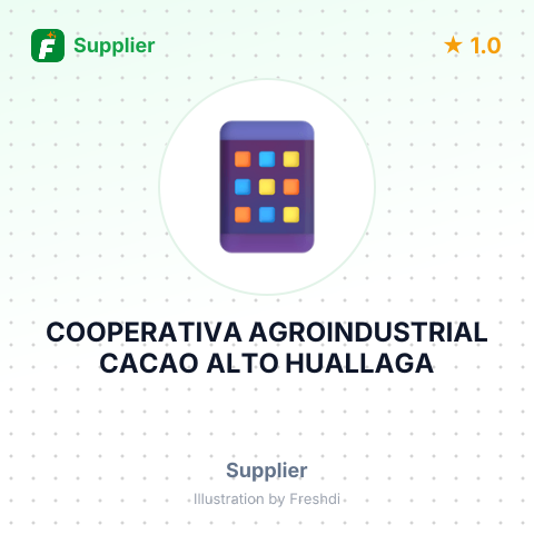 COOPERATIVA AGROINDUSTRIAL CACAO ALTO HUALLAGA – summary card, no photo uploaded yet