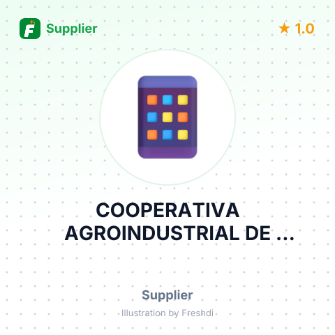 COOPERATIVA AGROINDUSTRIAL DE JOVENES LTDA – summary card, no photo uploaded yet