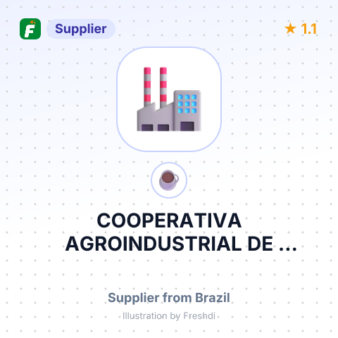 COOPERATIVA AGROINDUSTRIAL DE VARGINHA LTDA. – summary card, no photo uploaded yet