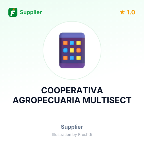 COOPERATIVA AGROPECUARIA MULTISECT – summary card, no photo uploaded yet