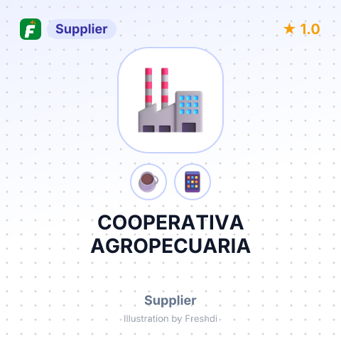 COOPERATIVA AGROPECUARIA – summary card, no photo uploaded yet