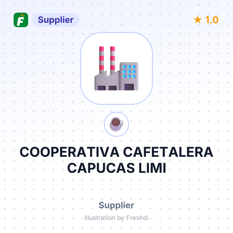 COOPERATIVA CAFETALERA CAPUCAS LIMI – summary card, no photo uploaded yet