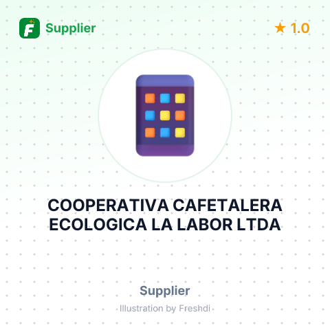 COOPERATIVA CAFETALERA ECOLOGICA LA LABOR LTDA – summary card, no photo uploaded yet