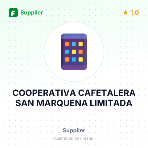 COOPERATIVA CAFETALERA SAN MARQUENA LIMITADA – summary card, no photo uploaded yet
