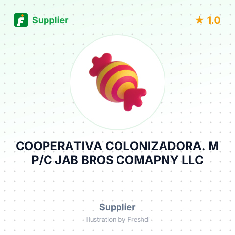COOPERATIVA COLONIZADORA. M P/C JAB BROS COMAPNY LLC – summary card, no photo uploaded yet