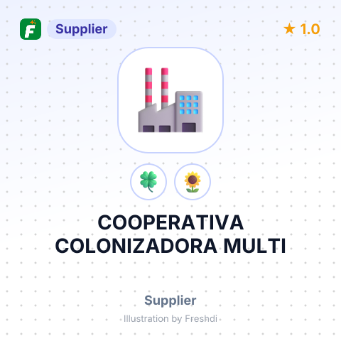 COOPERATIVA COLONIZADORA MULTI – summary card, no photo uploaded yet