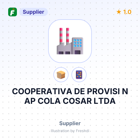 COOPERATIVA DE PROVISI N AP COLA COSAR LTDA – summary card, no photo uploaded yet
