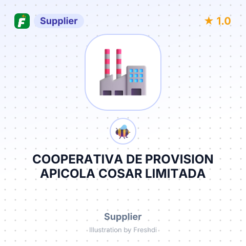 COOPERATIVA DE PROVISION APICOLA COSAR LIMITADA – summary card, no photo uploaded yet