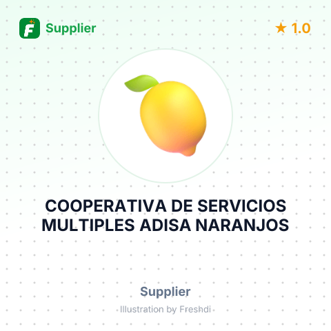 COOPERATIVA DE SERVICIOS MULTIPLES ADISA NARANJOS – summary card, no photo uploaded yet