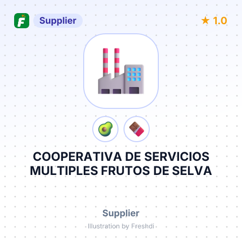 COOPERATIVA DE SERVICIOS MULTIPLES FRUTOS DE SELVA – summary card, no photo uploaded yet