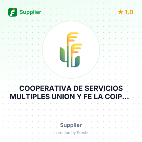 COOPERATIVA DE SERVICIOS MULTIPLES UNION Y FE LA COIPA – summary card, no photo uploaded yet