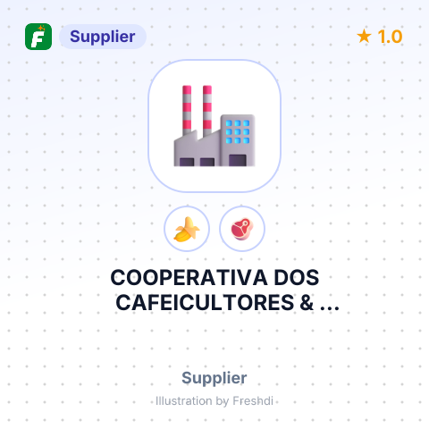 COOPERATIVA DOS CAFEICULTORES & AGROPECUARISTAS DE IBIRACI – summary card, no photo uploaded yet