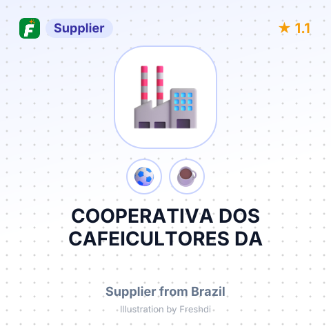 COOPERATIVA DOS CAFEICULTORES DA – summary card, no photo uploaded yet