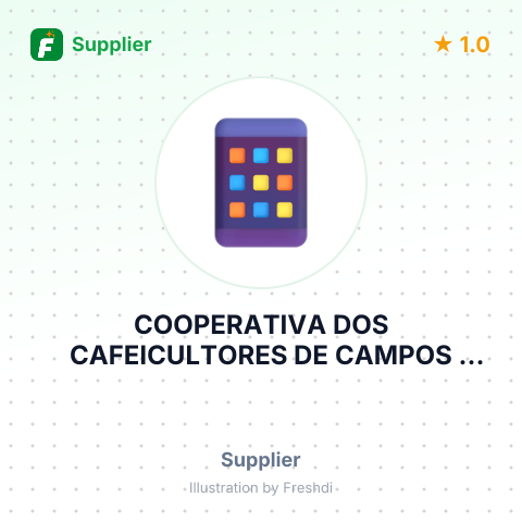 COOPERATIVA DOS CAFEICULTORES DE CAMPOS GERAIS E CAMPO DO MEIO LTDA – summary card, no photo uploaded yet