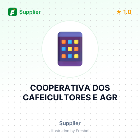 COOPERATIVA DOS CAFEICULTORES E AGR – summary card, no photo uploaded yet