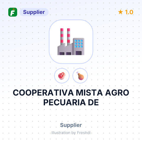 COOPERATIVA MISTA AGRO PECUARIA DE – summary card, no photo uploaded yet