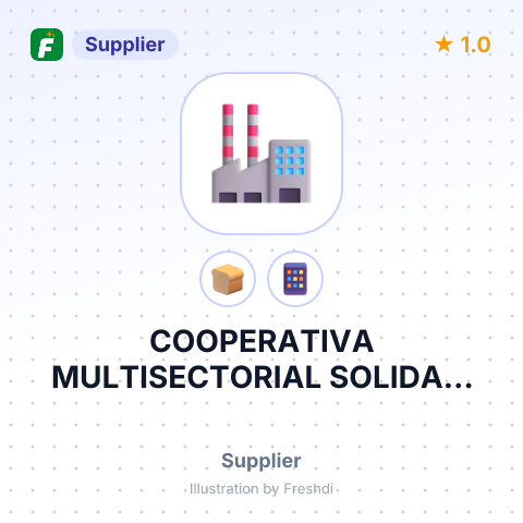 COOPERATIVA MULTISECTORIAL SOLIDARI AD – summary card, no photo uploaded yet