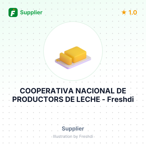 COOPERATIVA NACIONAL DE PRODUCTORS DE LECHE – summary card, no photo uploaded yet