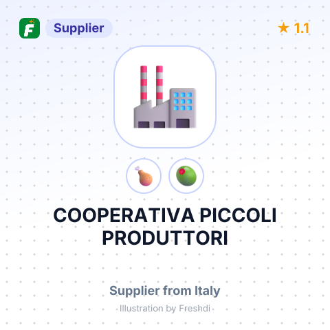 COOPERATIVA PICCOLI PRODUTTORI – summary card, no photo uploaded yet