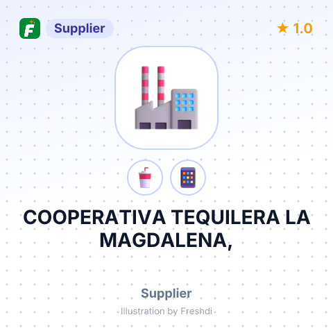 COOPERATIVA TEQUILERA LA MAGDALENA, – summary card, no photo uploaded yet