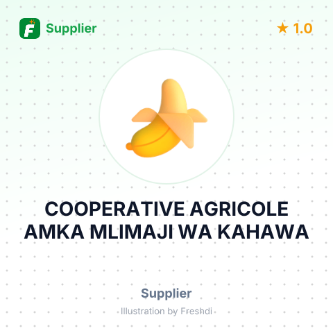 COOPERATIVE AGRICOLE AMKA MLIMAJI WA KAHAWA – summary card, no photo uploaded yet