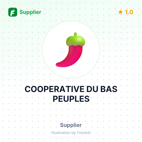 COOPERATIVE DU BAS PEUPLES – summary card, no photo uploaded yet