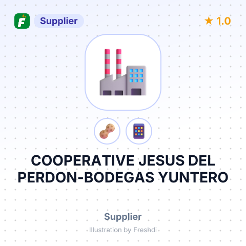 COOPERATIVE JESUS DEL PERDON-BODEGAS YUNTERO – summary card, no photo uploaded yet