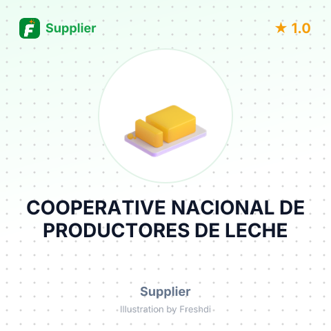 COOPERATIVE NACIONAL DE PRODUCTORES DE LECHE – summary card, no photo uploaded yet