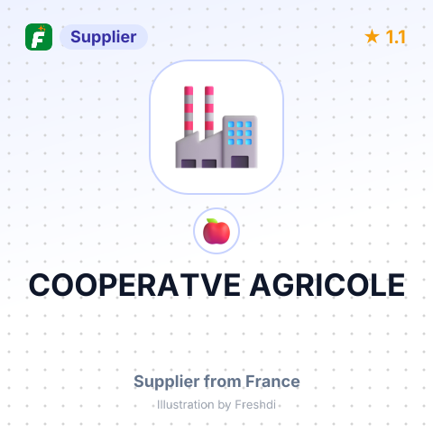 COOPERATVE AGRICOLE – summary card, no photo uploaded yet