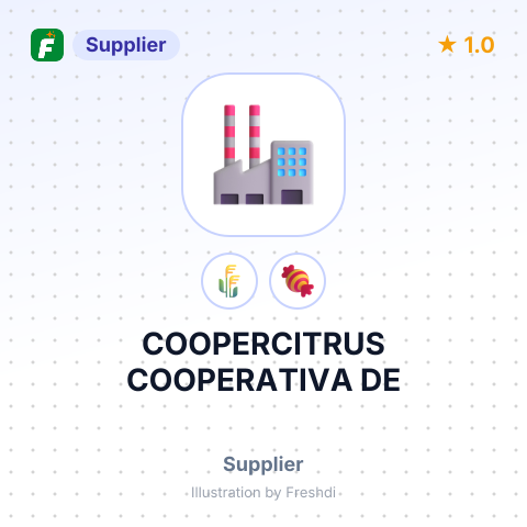 COOPERCITRUS COOPERATIVA DE – summary card, no photo uploaded yet
