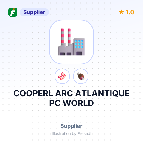 COOPERL ARC ATLANTIQUE PC WORLD – summary card, no photo uploaded yet