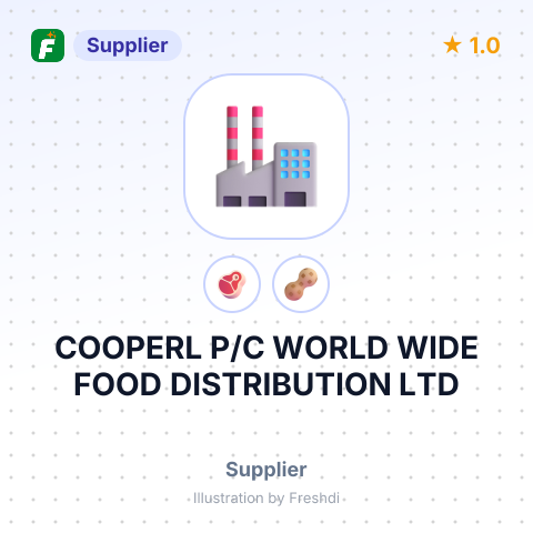 COOPERL P/C WORLD WIDE FOOD DISTRIBUTION LTD – summary card, no photo uploaded yet