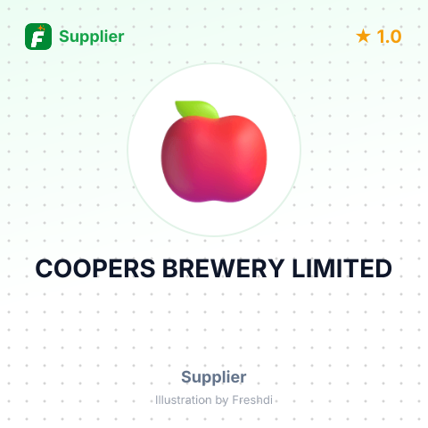 COOPERS BREWERY LIMITED – summary card, no photo uploaded yet
