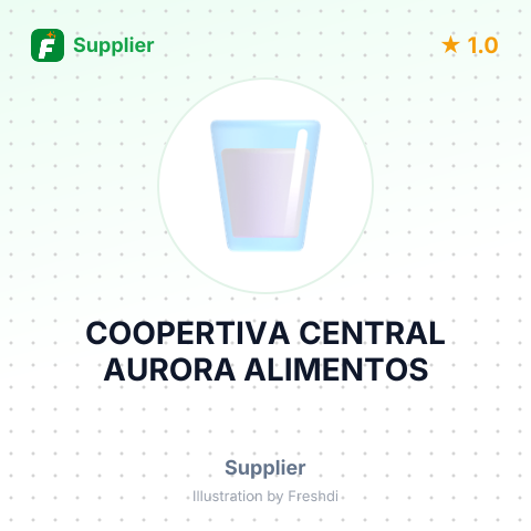 COOPERTIVA CENTRAL AURORA ALIMENTOS – summary card, no photo uploaded yet