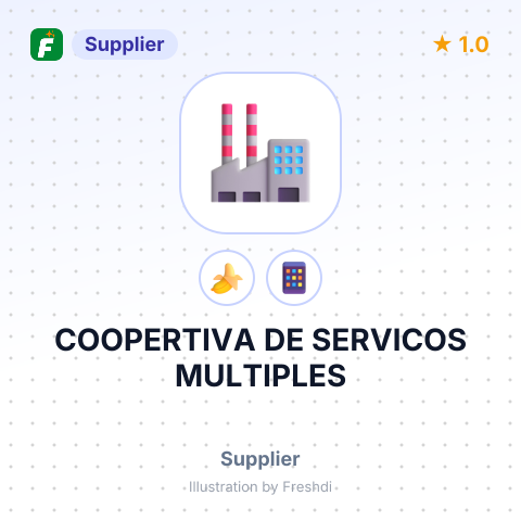 COOPERTIVA DE SERVICOS MULTIPLES – summary card, no photo uploaded yet