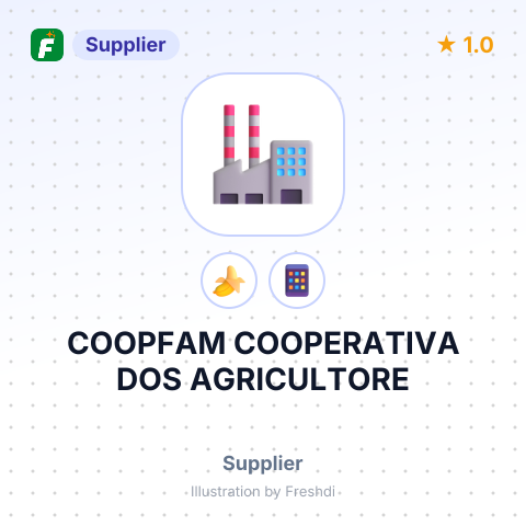 COOPFAM COOPERATIVA DOS AGRICULTORE – summary card, no photo uploaded yet