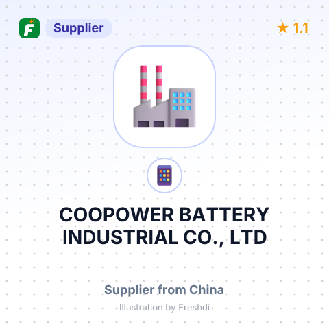 COOPOWER BATTERY INDUSTRIAL CO., LTD – summary card, no photo uploaded yet