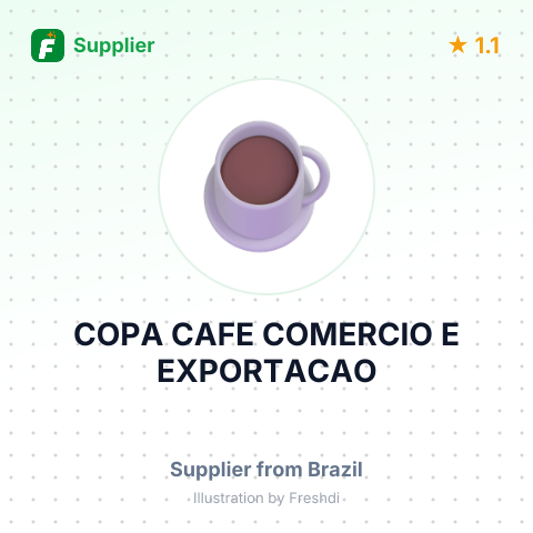 COPA CAFE COMERCIO E EXPORTACAO – summary card, no photo uploaded yet