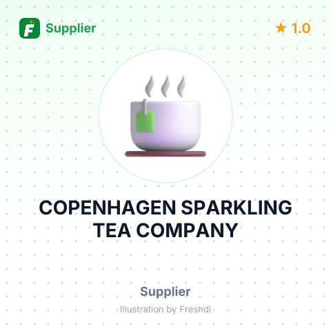 COPENHAGEN SPARKLING TEA COMPANY – summary card, no photo uploaded yet