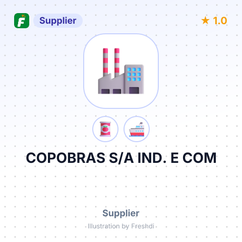 COPOBRAS S/A IND. E COM – summary card, no photo uploaded yet