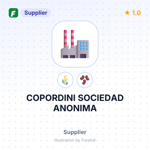 COPORDINI SOCIEDAD ANONIMA – summary card, no photo uploaded yet
