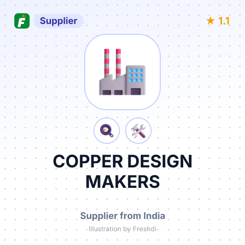 COPPER DESIGN MAKERS – summary card, no photo uploaded yet