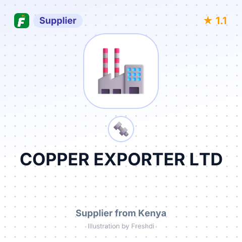COPPER EXPORTER LTD – summary card, no photo uploaded yet