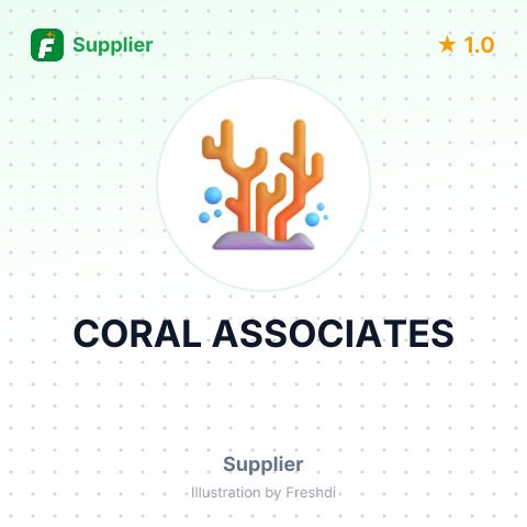 CORAL ASSOCIATES – summary card, no photo uploaded yet