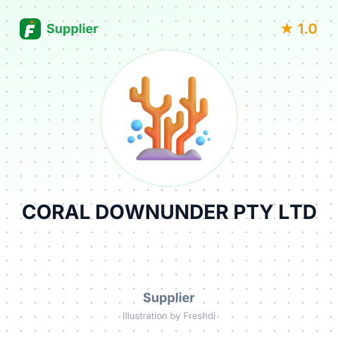 CORAL DOWNUNDER PTY LTD – summary card, no photo uploaded yet