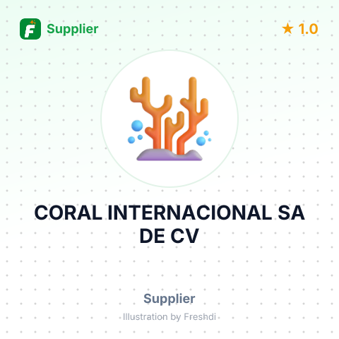 CORAL INTERNACIONAL SA DE CV – summary card, no photo uploaded yet