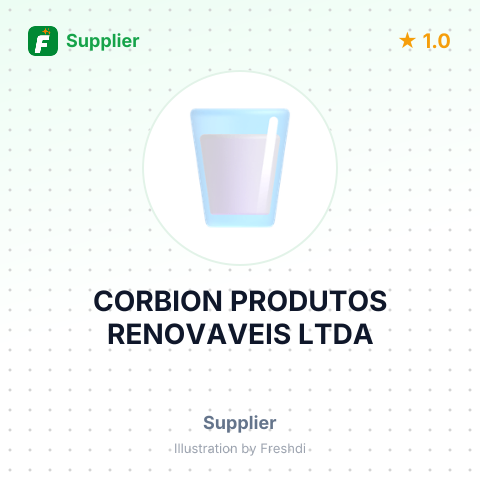 CORBION PRODUTOS RENOVAVEIS LTDA – summary card, no photo uploaded yet