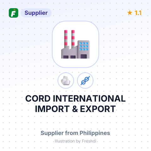 CORD INTERNATIONAL IMPORT & EXPORT – summary card, no photo uploaded yet