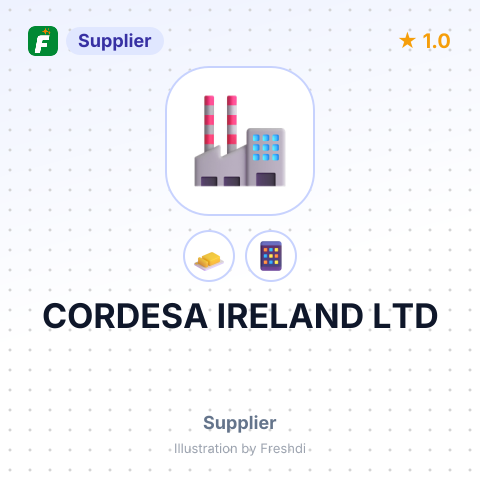 CORDESA IRELAND LTD – summary card, no photo uploaded yet